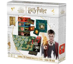 EFKO Spoločenská hra Harry Potter Turnaj troch čarodejníckych škôl 3v1 / 2-4 hráči / od 8 rokov