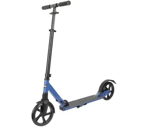 CRIVIT Kolobežka Big Wheel 8" modrá / Skladacia / Odpruženie / Nosnosť 100 kg / od 10 rokov