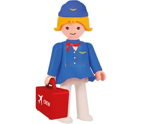 EFKO Igráček Letuška / Kĺbová figúrka s doplnkami / 7,5 cm / od 3 rokov