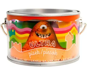 Epee Kinetický piesok ULTRA oranžová / 200 g / 5 formičiek / od 3 rokov