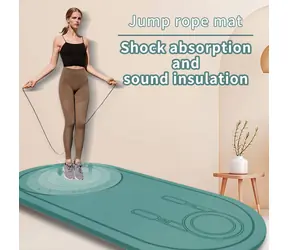 Merco Jumping Mat šedá / Podložka na cvičenie / 183 x 66 cm / 6 mm