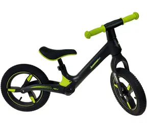 ADAR Odrážadlo čierne / 12" kolesá / Nastaviteľné sedadlo / Nosnosť 30 kg / od 2 rokov
