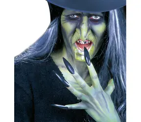 Sada čarodejnice make- UP a doplnky / Karnevalový doplnok / Make UP, nechty, nos / 3+