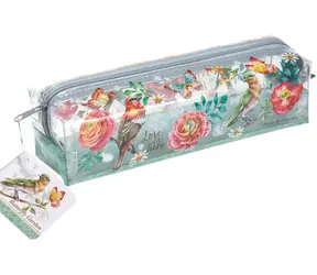 ARGUS Peračník Butterfly Garden / Priehľadný plast / 21 x 6 x 5 cm