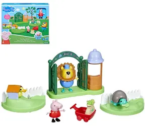Hasbro Play-Doh Prasiatko Peppa Pig v ZOO / Herný set / 2 figúrky / plast / od 3 rokov