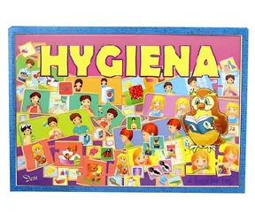 HYDRODATA Spoločenská hra Hygiena / Náučná / 4 hry / 152 kariet / od 4 rokov