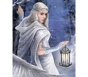 Prime 3D Puzzle Snehová kráľovná 3D / 100 dielikov / 31 x 23 cm