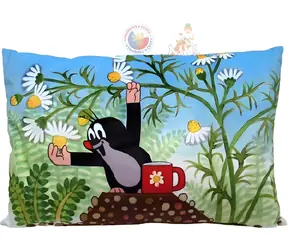 MORAVSKÁ ÚSTREDŇA Vankúš Krtko harmanček / 45 x 30 cm / textil / Predškoláci