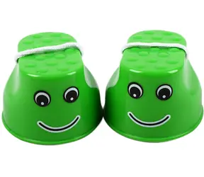 MERCO Chodúle Smile zelené / Balančná hra / Protišmykový nášľap / Plast / od 3 rokov