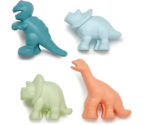 ECOIFFIER Formičky Dinosaurus / 4 ks / výška 15 cm / od 18 mesiacov