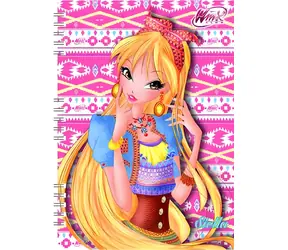 AKIM Zápisník WinX Club / A5 / 120 strán / krúžková väzba / od 3 rokov