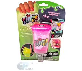 EP LINE Sada na výrobu slizu So Slime svietiaca v tme / Kreatívna sada / s glitrami a figúrkou / Predškoláci