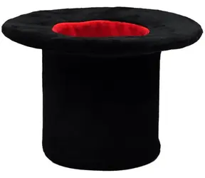 MORAVSKÁ ÚSTREDŇA Klobúk kúzelníka Pokustóna Bob a Bobek 10 cm / Plyš / Voľne / od 0 mesiacov