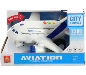 Orion Lietadlo Planebus 710A biela / Mierka 1:200 / Na batérie / Svetlo, zvuk