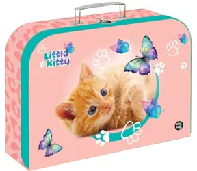 OXYBAG Kufrík Mačka / Detský kufrík / 34 × 23 × 10 cm