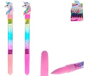 Propiska Jednorožec s trblietkami / 19 cm / Plast / 2 farebné varianty