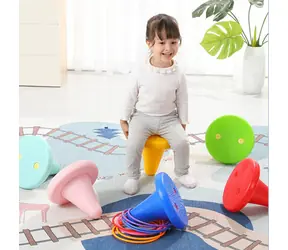 MERCO Balančné senzorické sedátko modré / plast / nosnosť 50 kg / pre deti od 3 rokov