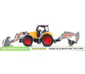 Orion Traktor s nakladačom a rýpadlom / 2 lyžice / 41 cm / Plast / 3+