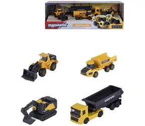 MAJORETTE Auto Volvo Edition / 4 ks / kov / voľný chod / dĺžka 7,5 cm / od 3 rokov