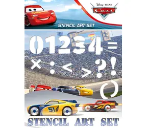 JIRI MODELS Kresliace šablóny Autá (Cars) / Kresliace šablóny / 6 šablón / od 3 rokov