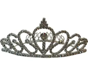 SPARKYS Čelenka Royal Crown PINK / Karnevalový doplnok / kov
