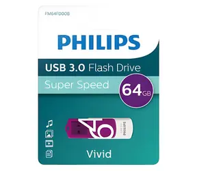 Philips Vivid Edition Magic Purple 64 GB / Flash disk / USB 3.0