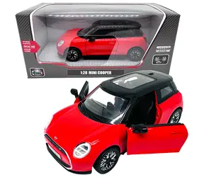 SPARKYS Model auta Mini Cooper červená / 1:28 / Otváracie dvere / Zvukové a svetelné efekty / od 3 rokov