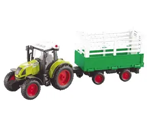 SPARKYS Traktor s valníkom na prepravu sena Farm Service / so zvukom / 1:16 / od 3 rokov