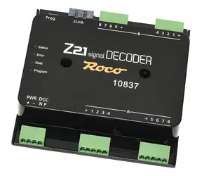Roco Z21 Decoder návestidiel 10837 / Dekodér návestidiel / RailCom / 30+ typov návestidiel / od 14 rokov