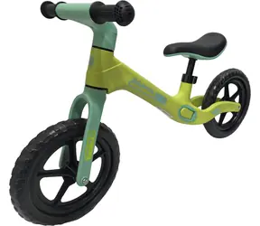 SPARKYS Odrážadlo Balance Bike limetková zelená / Balančné / Nastaviteľné sedlo / 12" EVA kolesa