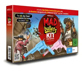 Ubisoft Herná sada Mad Bullets / Nintendo Switch 2 a 1/2x Joy-Con revolver / digitálny kód hry