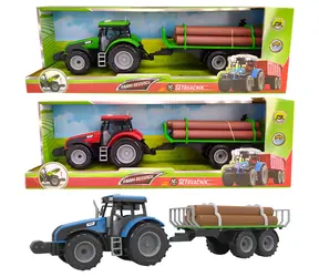 SPARKYS Traktor s valníkom na drevo so zvukom a svetlom / od 3 rokov