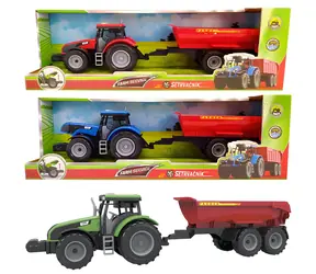 SPARKYS Traktor s valníkom na obilie so zvukom a svetlom / od 3 rokov