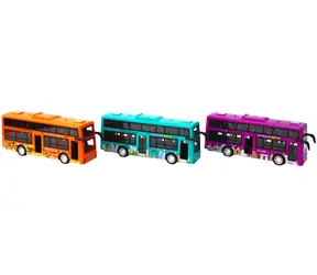 SPARKYS Dvojposchodový autobus / Svetlo a zvuk / Zotrvačník / od 3 rokov