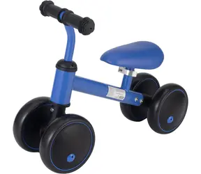 SPARKYS Odrážadlo balančné štvorkolesové modré / 4 kolesá / nosnosť 30 kg / od 1 roka