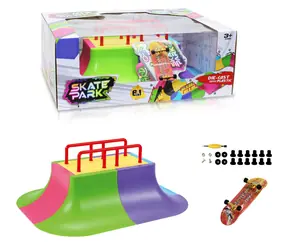 SPARKYS Skatepark modulárny set 6v1 / Fingerboard / Multi-Rail platforma / od 5 rokov