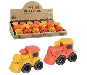 SPARKYS Mašinka / Bioplast / 11 cm / Oranžovo-žltá / od 18 mesiacov