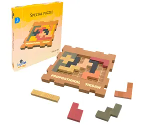 SPARKYS Drevený hlavolam Special Puzzle / Hlavolamy / od 6 rokov