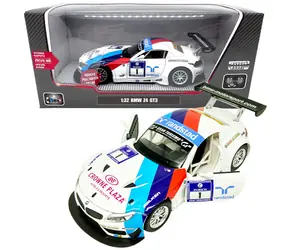 SPARKYS Kovový model BMW Z4 GT3 biela / 1:32 / kov / od 3 rokov