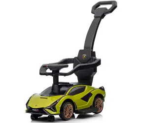 SPARKYS Odrážadlo 3v1 Lamborghini Sián FKP 37 zelené / Plast / od 2 rokov / nosnosť 23 kg