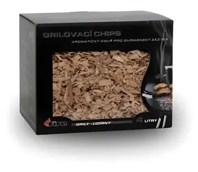 Mandy Grilovacie chipsy bukové drevo / Údiaca drevená štiepka / 4 l