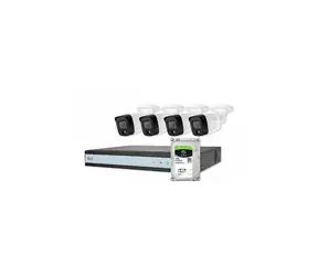 ABUS TVVR33803 / Kamerový set / NVR / 4X analógová mini-tube kamera