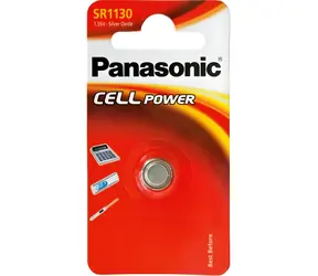 Panasonic SR1130W (389) / Gombíková batéria / Striebrooxidová / 1,55 V / 1 ks