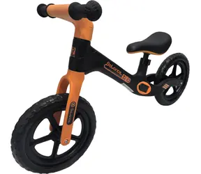 SPARKYS Odrážadlo Balance Bike čierno-oranžová / od 2 rokov / 12 palcové kolesá