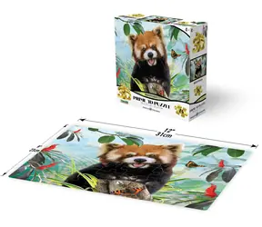 Prime 3D Puzzle Červená panda / 48 dielikov / 3D efekt / od 6 rokov