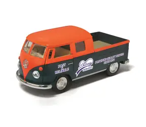 SPARKYS Kovový model Volkswagen 1963 Bus Double Cab Pickup / Na spätné natiahnutie / Kov / od 3 rokov
