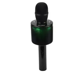 AKAI PartyVOICE MIC čierna / Mikrofón / Bezdrôtový / Karaoke / Vstavaný reproduktor