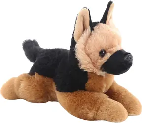 SPARKYS Plyšový nemecký ovčiak ležiaci 25 cm / PLYŠ
