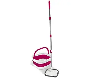 Lamart LT8115 Clean bielo-červená / Mop / Rotačné / Skladacie / 12 l / 127 cm