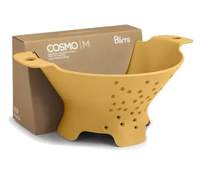 BlimPlus Cosmo Dark Desert / Cedník s podstavcom / kónický tvar / do umývačky aj mikrovlnky